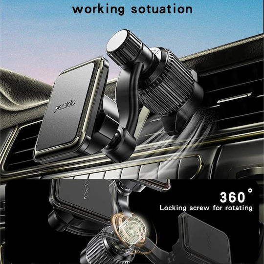 Yesido Auto Handyhalterung mit Magnet Schwarz