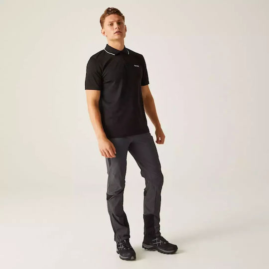 Μπλούζα Polo Maverik V Regatta Black Μαύρο