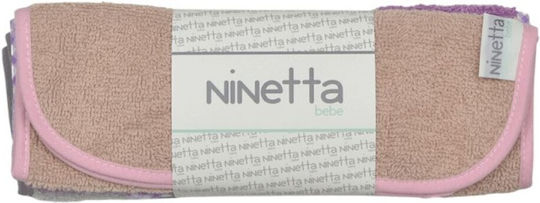 Ninetta Bebe Shoulder Burp Cloth 33x23cm 3 Pieces