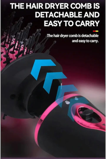 Kemei Electric Brush with Air for Straightening 1200W