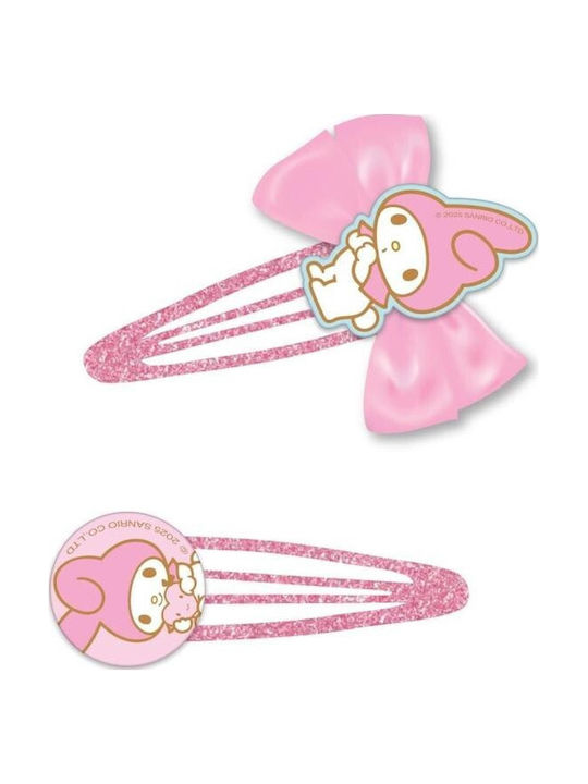 Τσιμπιδακια Μαλλιων Σετ 2 Τεμ My Melody 490160