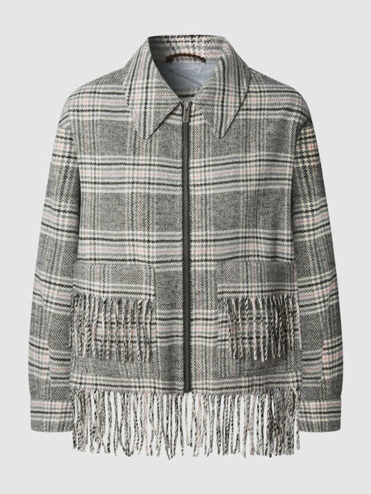 Damen Bomberjacke Gray
