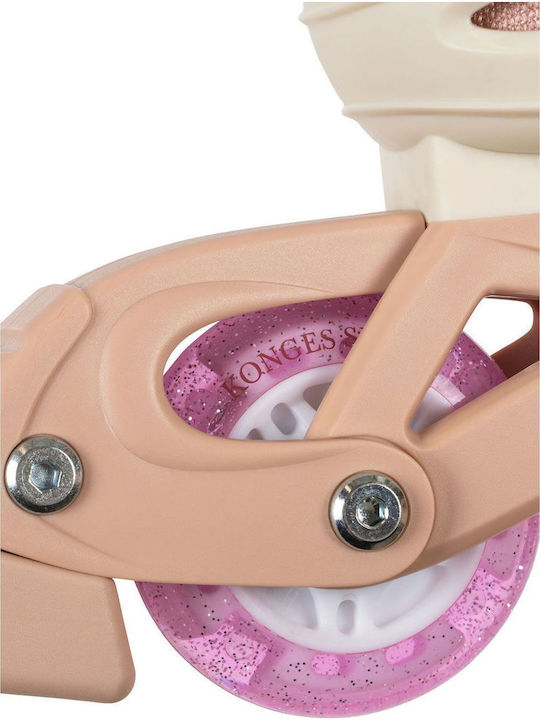 Konges Slojd Inline Rollers Ροζ Παιδικά