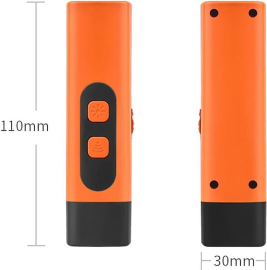 Dispozitiv cu Ultrasunete pentru Prevenirea Lătratului Andowl Q-dg03 Portocaliu