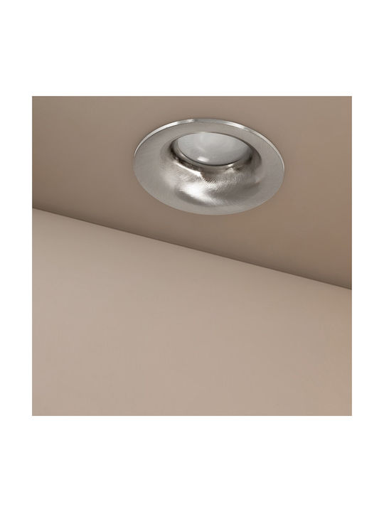 kelvo Metalic Cadru pentru Spoturi GU10 Argintiu 8.5x8.5cm. 1buc kelvo Metalic Cadru pentru Spoturi GU10 Argintiu 8.5x8.5cm. 1buc