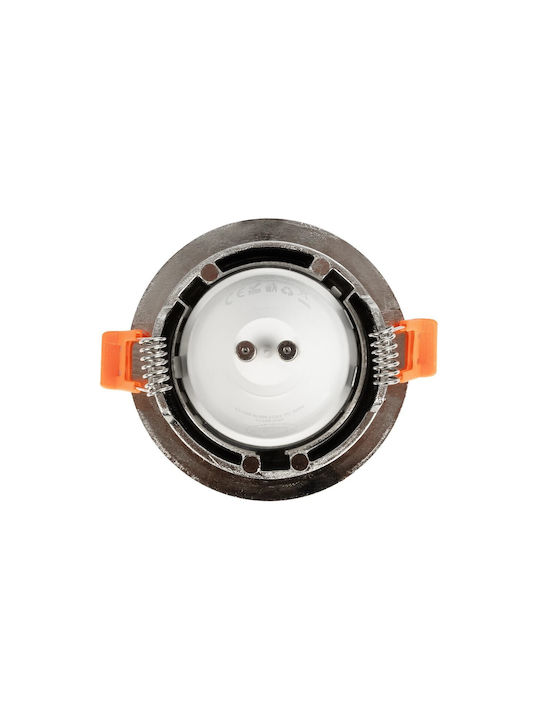 kelvo Μεταλλικό Πλαίσιο για Σποτ GU10 Ασημί 8.5x8.5εκ. 1τμχ