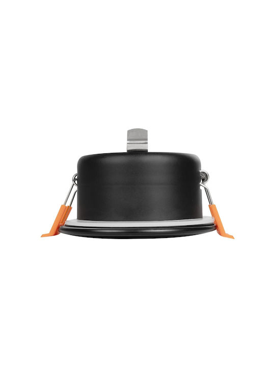 kelvo Metallic Frame for Spot GU10 Black 8.5x8.5cm. 1pcs