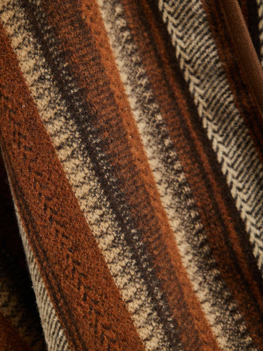 Women's Brown Cape with Hood