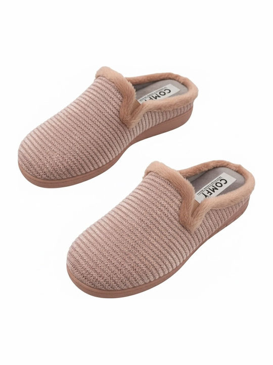 Winter Women's Slippers Pink