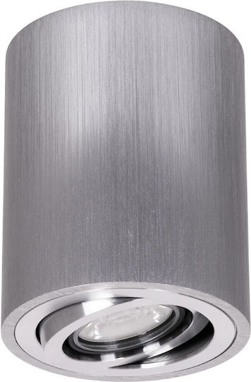 kelvo Akira Spot with Socket GU10 in Silver Color