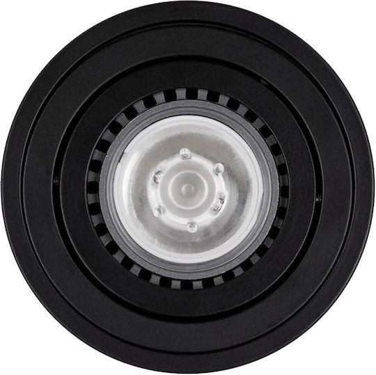 kelvo Akira Spot with Socket GU10 in Black Color