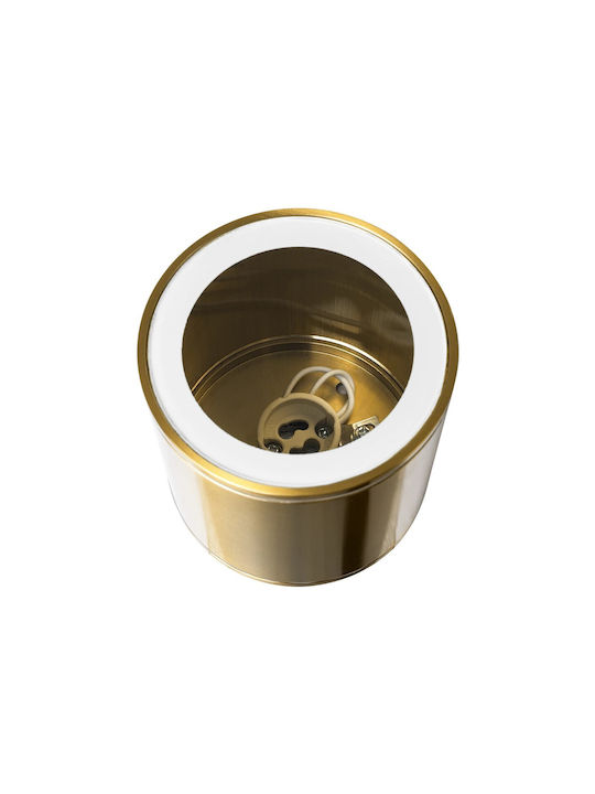 kelvo Maretti Spot with 10 Lights and with Socket GU10 in Gold Color