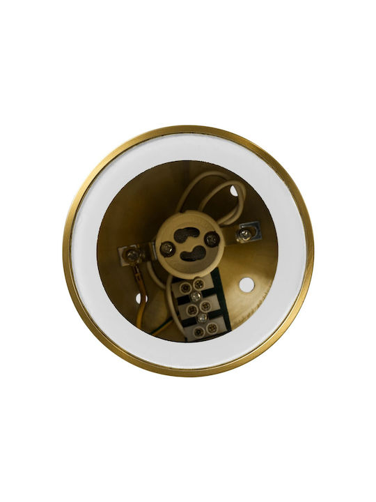 kelvo Maretti Spot with 10 Lights and with Socket GU10 in Gold Color