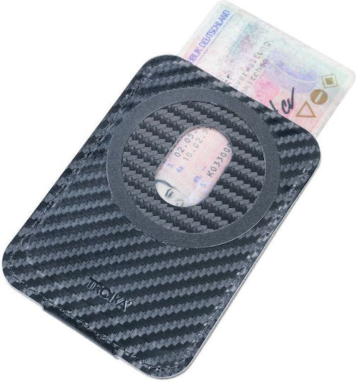 Troika MagSafe Card Case in Black color