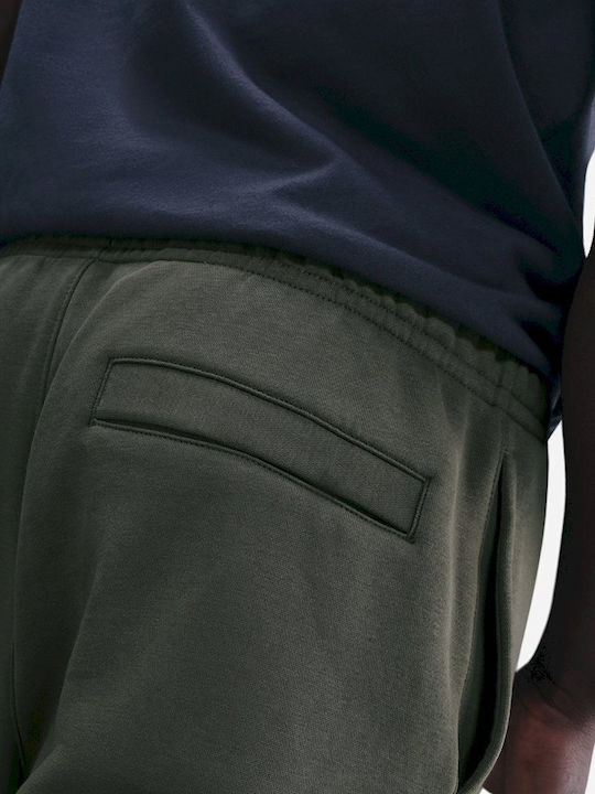 Club Fußball-Hose in Herren-Sweatpants mit Gummibund Grün