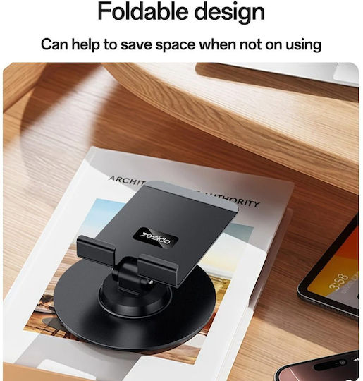 Yesido C300 Desk Stand for Mobile in Black color