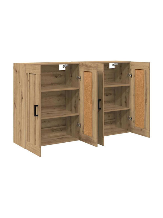 Μπουφές Ξύλινος Artisan Oak 69.5x34x90cm