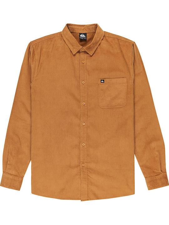 Smoke Trail Long-sleeved Corduroy Shirt Smoke
