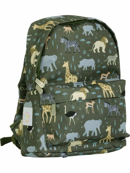 A Little Lovely Company Savanna Bag Backpack Green 7Liters A Little Lovely Company Savanna Bag Backpack Green 7Liters
