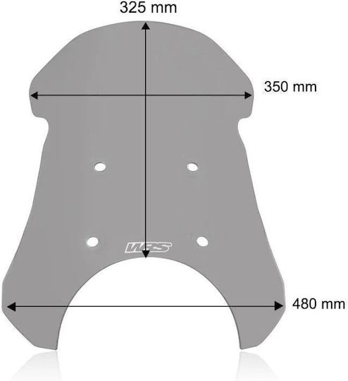WRS Vizieră colorată motocicletă Touring RE002F