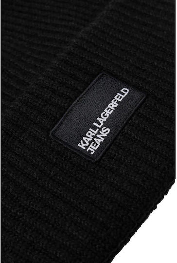 Beanie Frauen Beanie Gestrickt in Burgundisch Farbe
