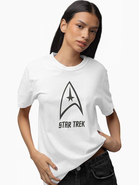 T-shirt Star Trek White