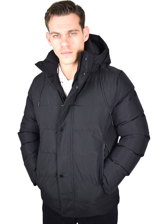 Μπουφάν Puffer Μαυρο