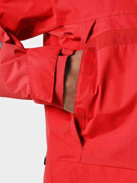 Pier Jacke Wasserdicht Alert Red