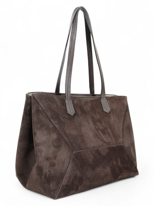 Leather Women's Bag Shoulder Brown