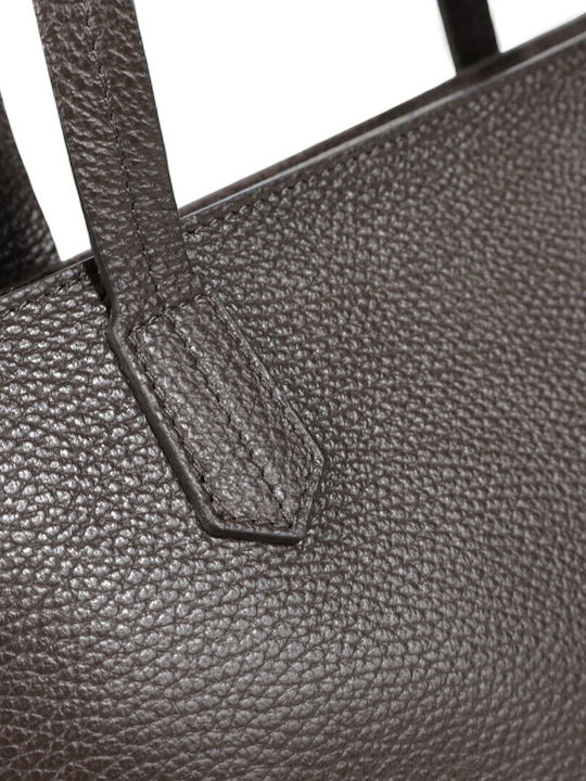 Leather Women's Bag Shoulder Brown