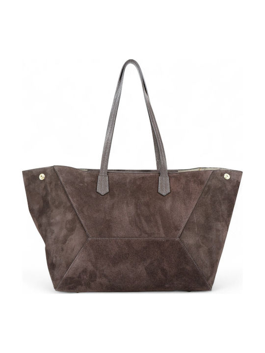 Leather Women's Bag Shoulder Brown