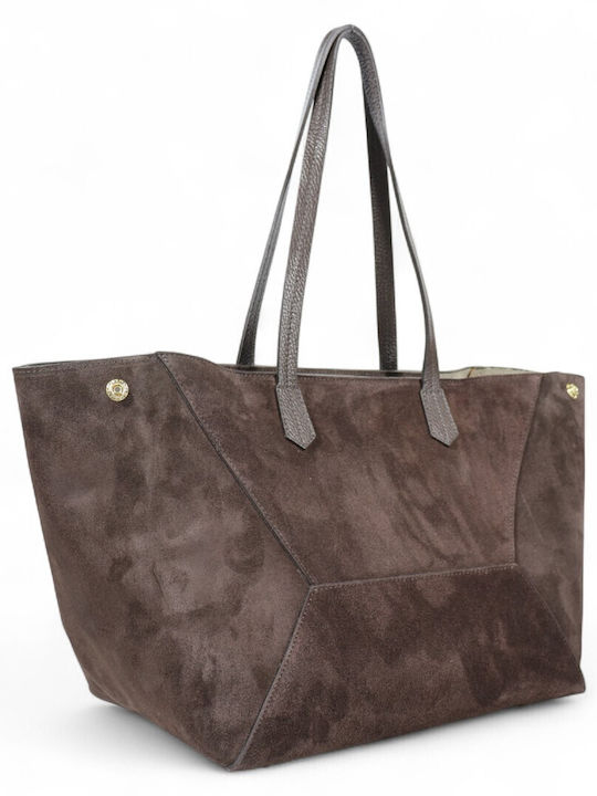 Leather Women's Bag Shoulder Brown