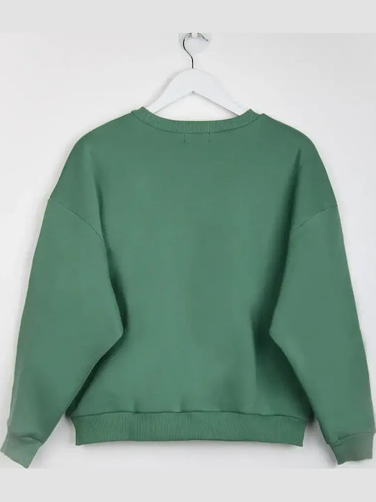 Sweatshirt Γυναικείο Φούτερ Green