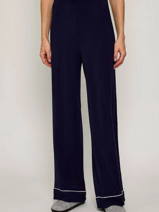 Guess Winter Women's Pyjama Set Navy Blue Carlyn