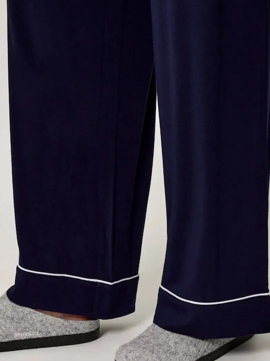 Guess Winter Women's Pyjama Set Navy Blue Carlyn