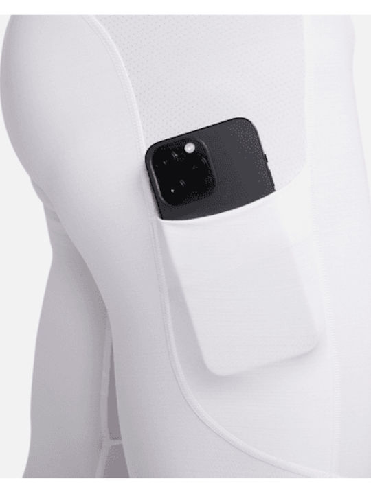 Nike Pro Warm Men's Sports Long Leggings White
