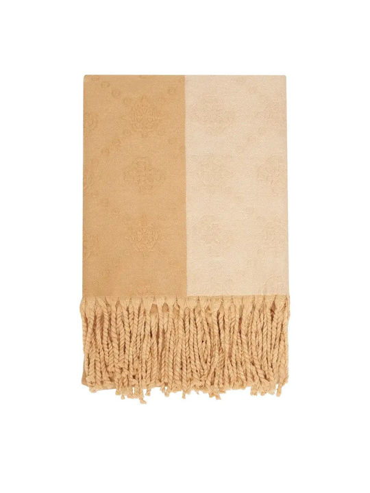Women's Wool Scarf Beige