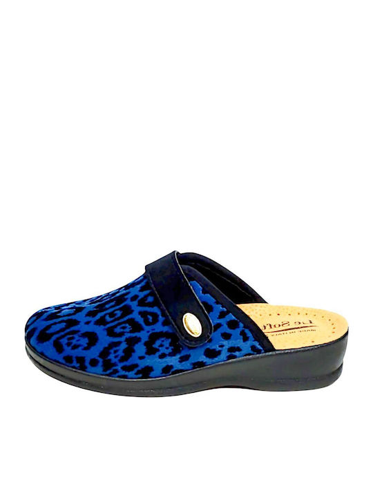 Winter Women's Slippers Blue