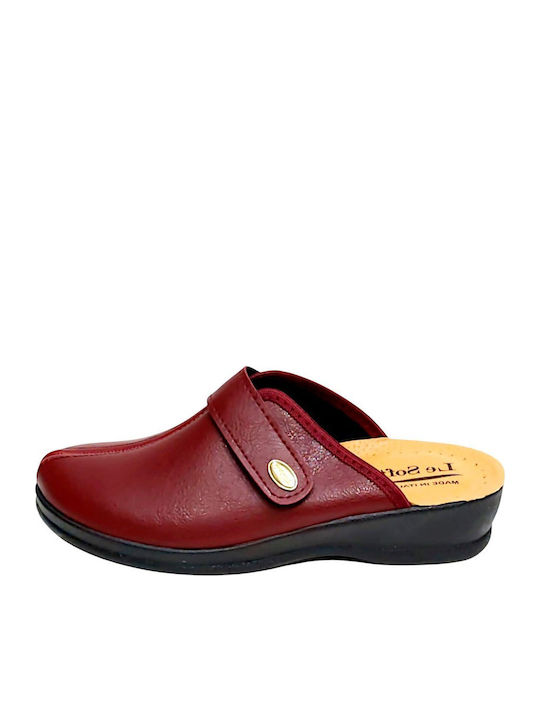 Winter Women's Slippers Burgundy