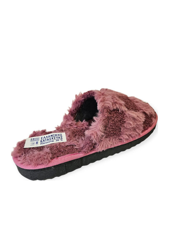 Winter Women's Slippers Fuchsia