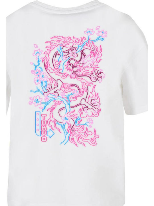 Miss Tee Tricou Alb