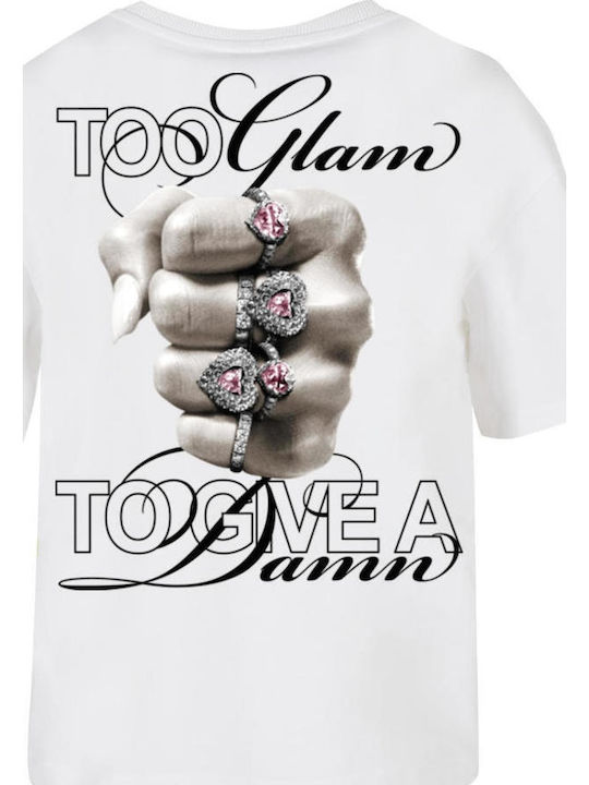 Miss Tee Tricou Alb