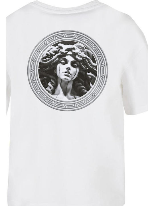 Look Me In Eyes Tricou Alb