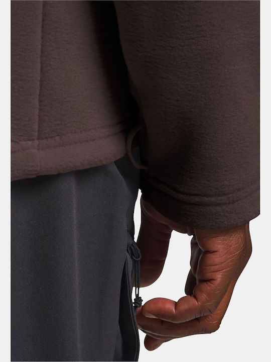 Men's Fleece Cardigan Gray
