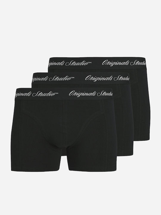 Jack & Jones Trunks Μποξεράκια 3Pack Black
