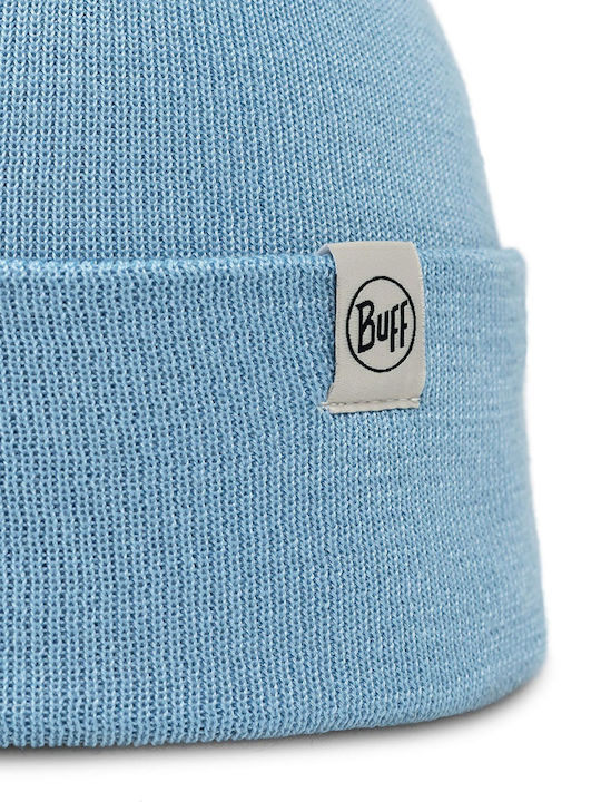 Lilon Beanie Unisex Fleece Σκούφος Πλεκτός σε Γαλάζιο χρώμα