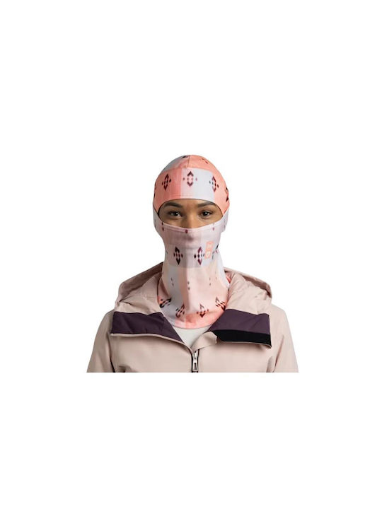 Buff Thermonet Αθλητικό Full Face Ροζ