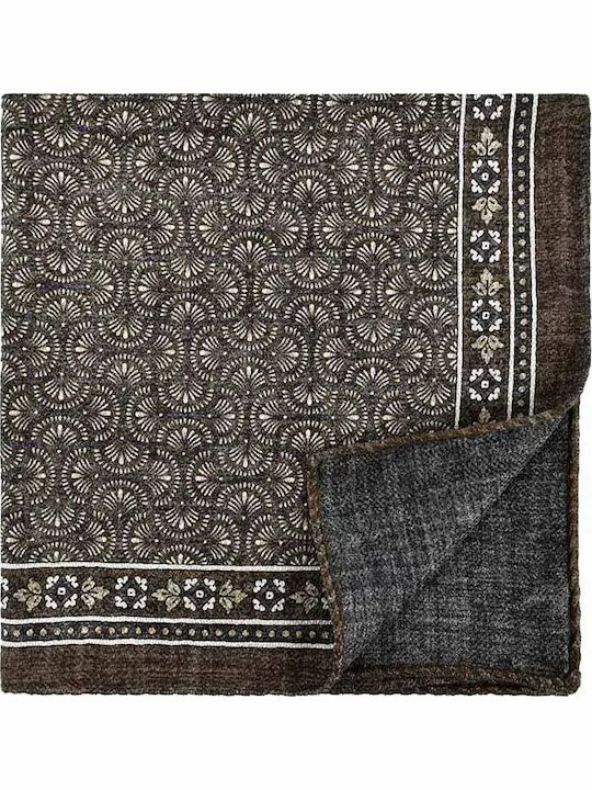 Men's Silky Handkerchief Brown