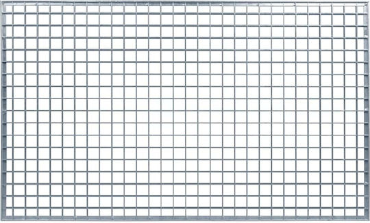 Plasă Argintie 30 X 30 X 2 Cm Oțel Galvanizat Prin Imersie La Rece 42018650 Argintiu