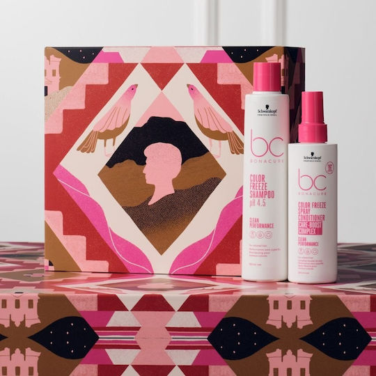 Schwarzkopf Bonacure Hair Care Sets Color Protection For Coloured Hair With Shampoo & Conditioner 2 Pieces